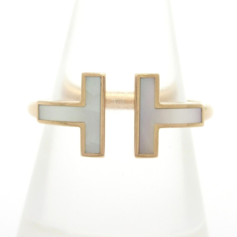Tiffany&Co. T Wire 18K Rose Gold Mother #354201T24B